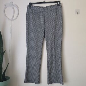 Black and White Checkered Pants